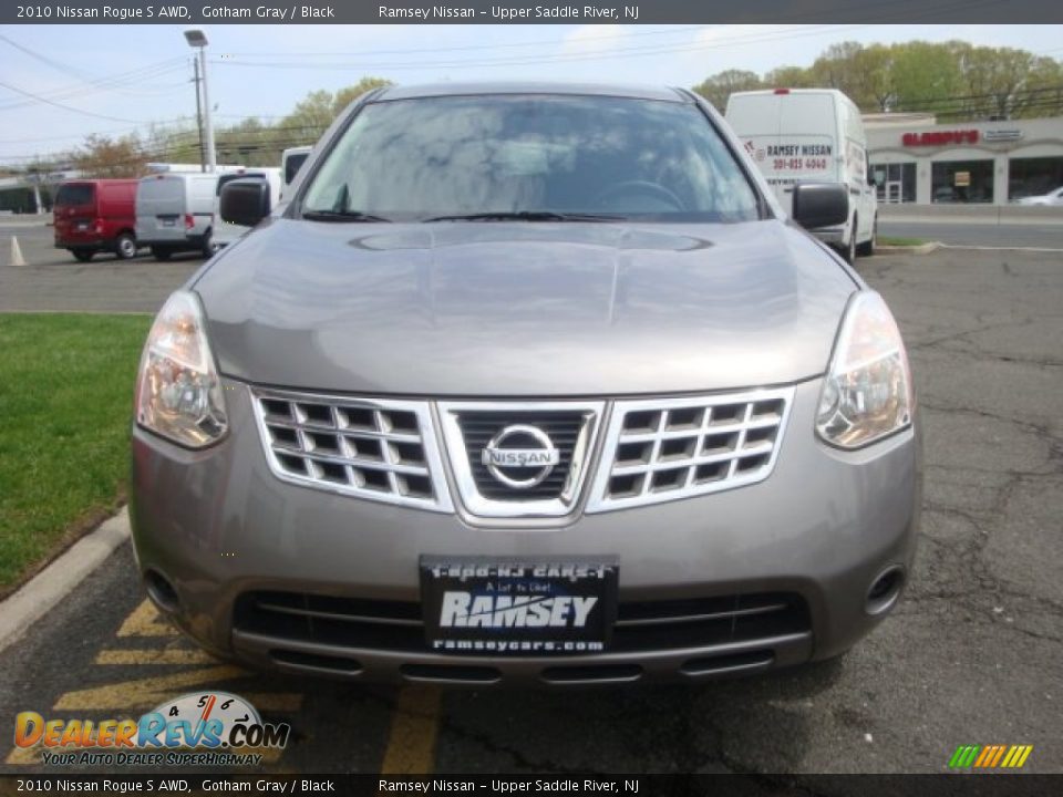 2010 Nissan Rogue S AWD Gotham Gray / Black Photo #2