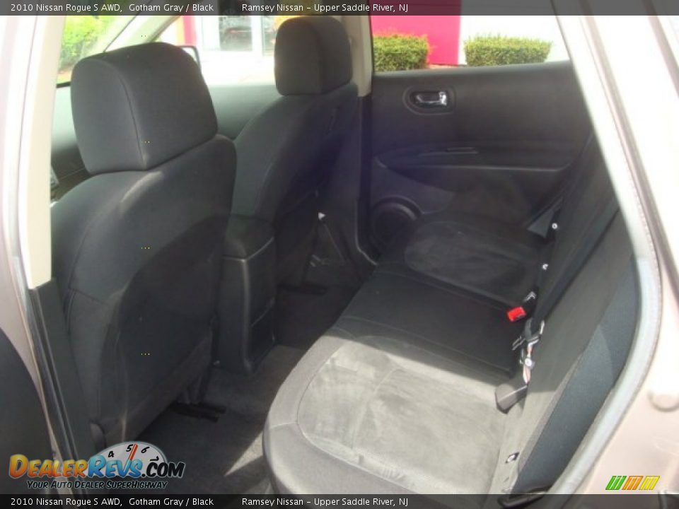 2010 Nissan Rogue S AWD Gotham Gray / Black Photo #15