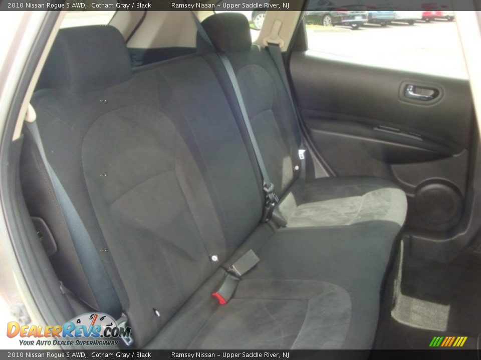 2010 Nissan Rogue S AWD Gotham Gray / Black Photo #16