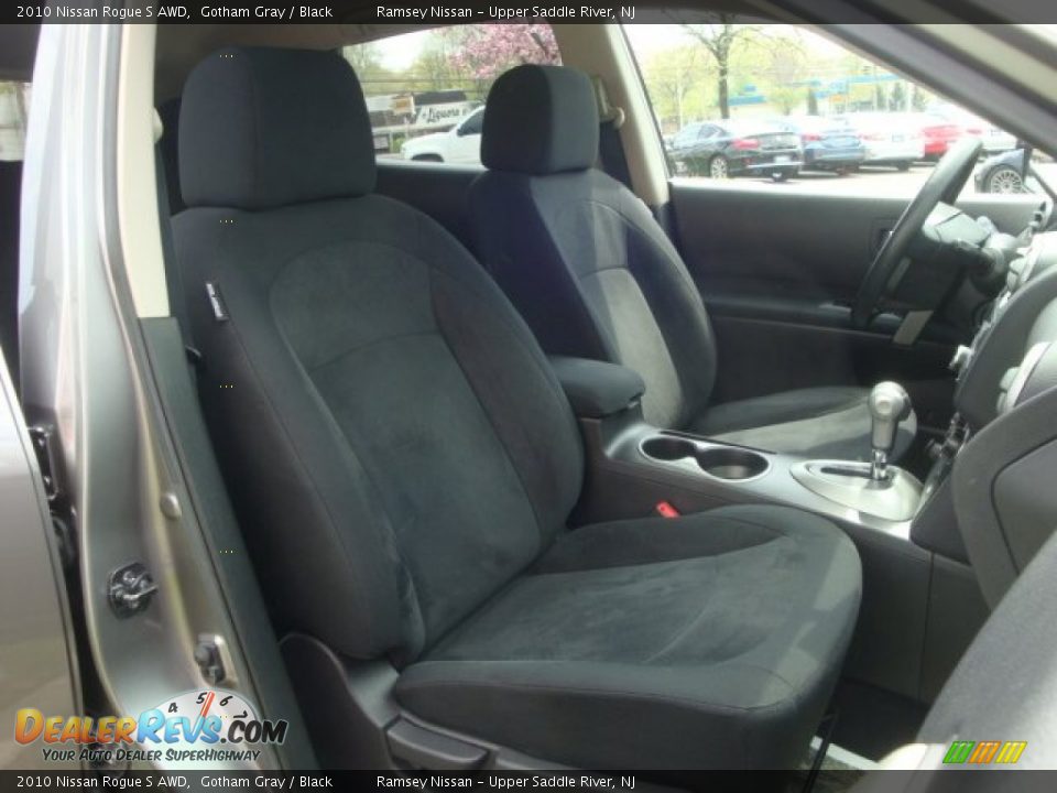 2010 Nissan Rogue S AWD Gotham Gray / Black Photo #17