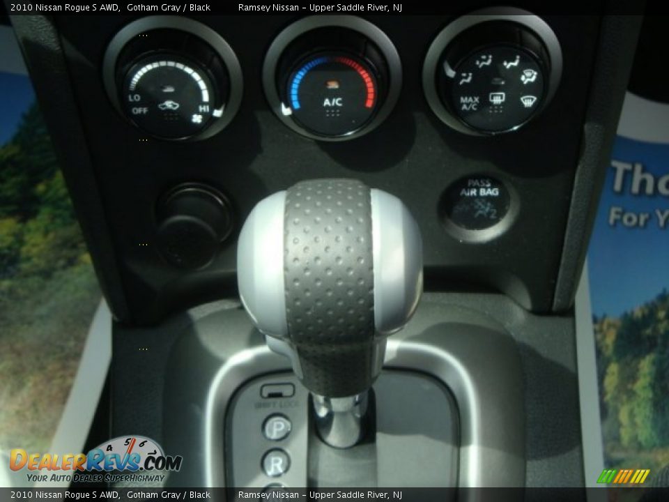 2010 Nissan Rogue S AWD Gotham Gray / Black Photo #21