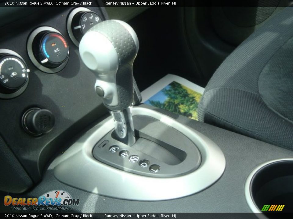 2010 Nissan Rogue S AWD Gotham Gray / Black Photo #22