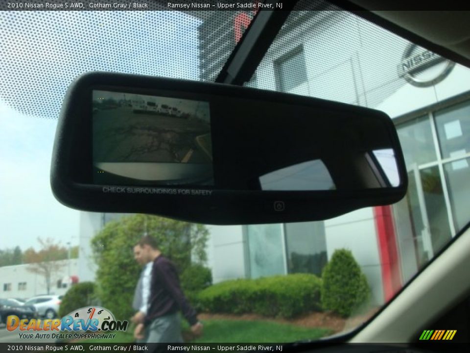 2010 Nissan Rogue S AWD Gotham Gray / Black Photo #23
