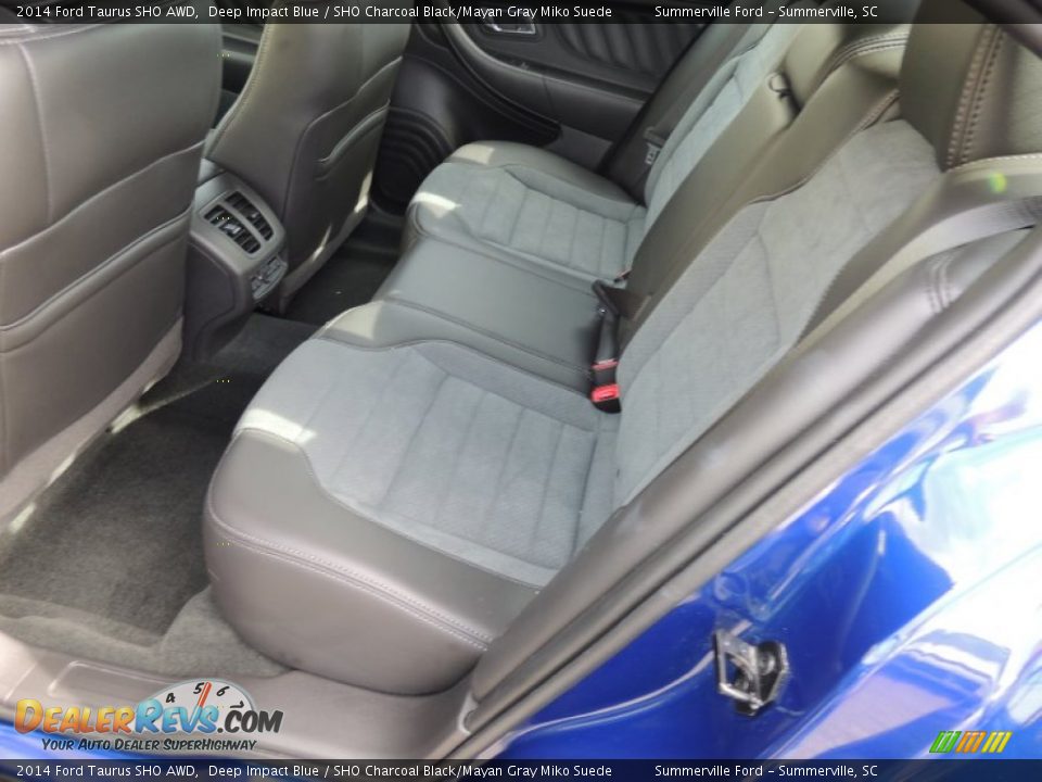 Rear Seat of 2014 Ford Taurus SHO AWD Photo #7