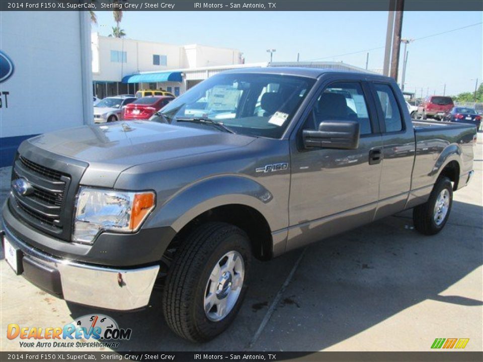 2014 Ford F150 XL SuperCab Sterling Grey / Steel Grey Photo #1