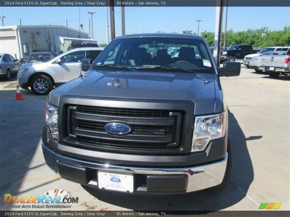 2014 Ford F150 XL SuperCab Sterling Grey / Steel Grey Photo #2