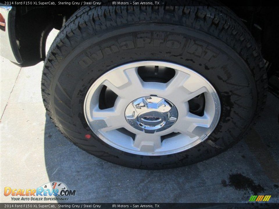 2014 Ford F150 XL SuperCab Sterling Grey / Steel Grey Photo #3