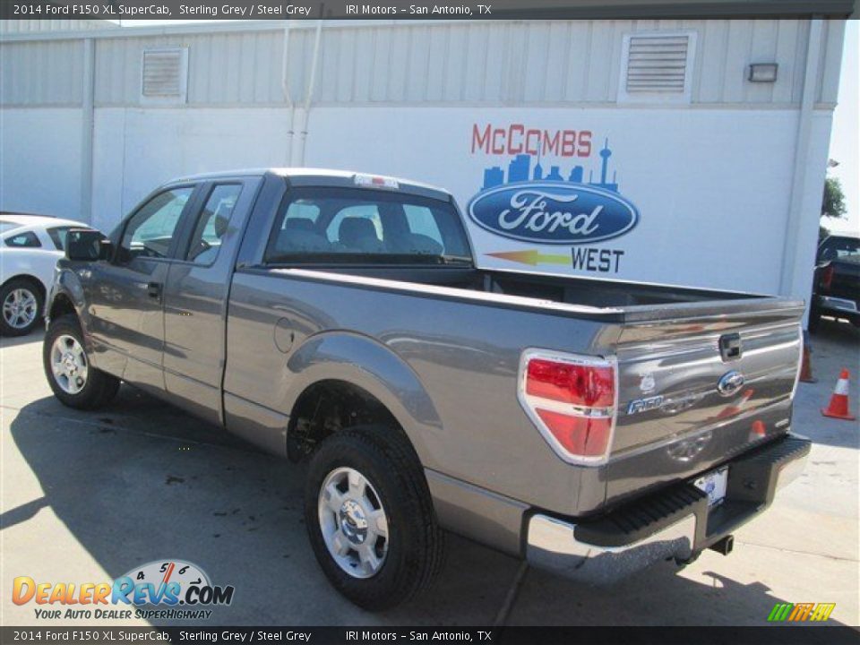 2014 Ford F150 XL SuperCab Sterling Grey / Steel Grey Photo #4