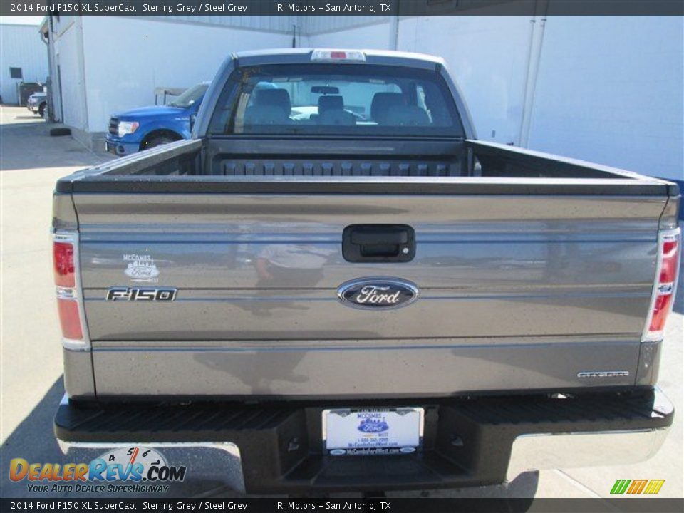 2014 Ford F150 XL SuperCab Sterling Grey / Steel Grey Photo #5