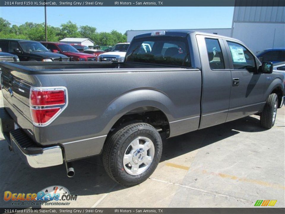 2014 Ford F150 XL SuperCab Sterling Grey / Steel Grey Photo #7