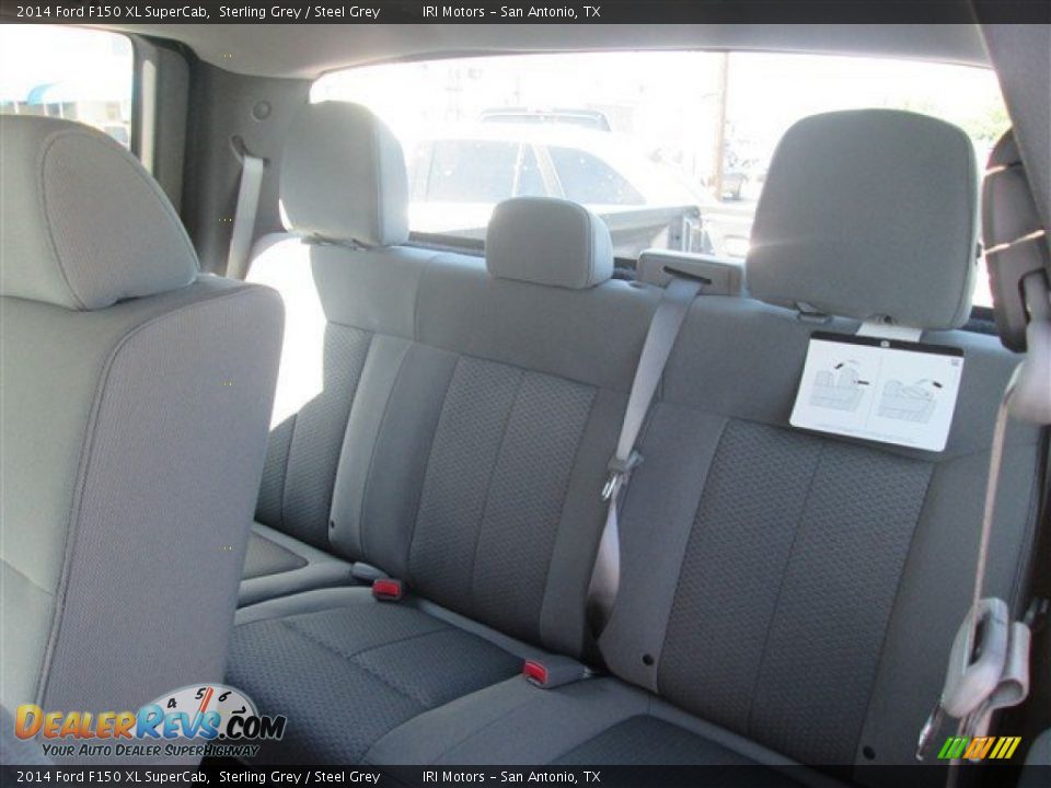 2014 Ford F150 XL SuperCab Sterling Grey / Steel Grey Photo #12