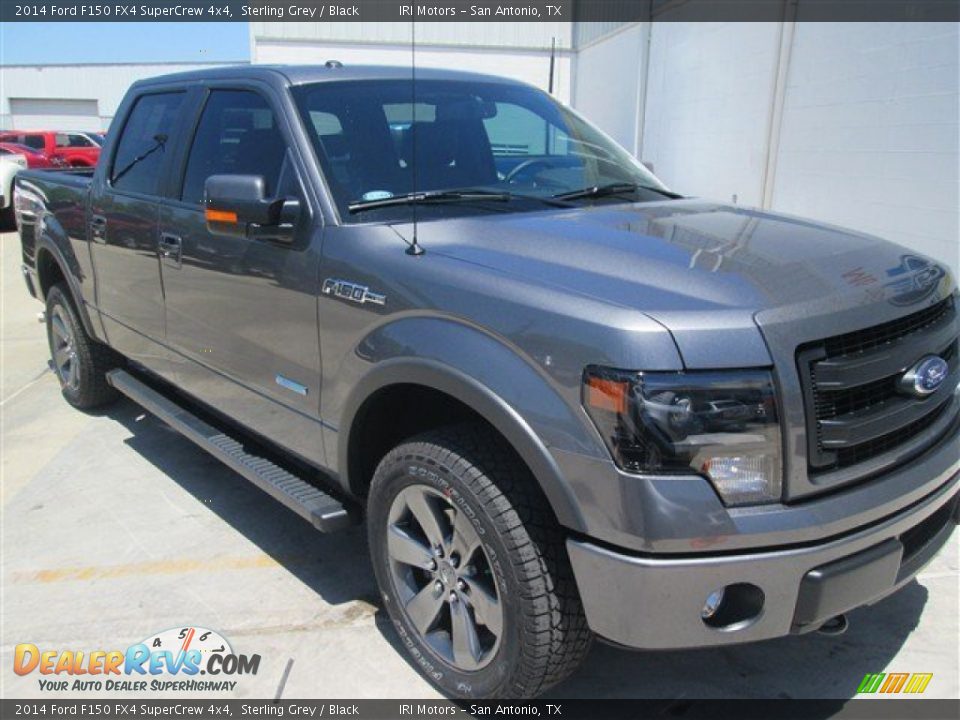 2014 Ford F150 FX4 SuperCrew 4x4 Sterling Grey / Black Photo #1