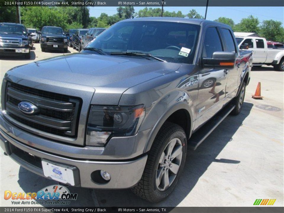 2014 Ford F150 FX4 SuperCrew 4x4 Sterling Grey / Black Photo #3