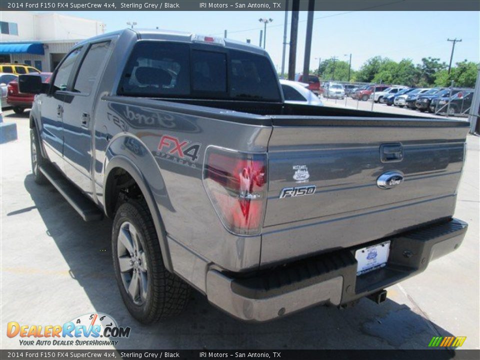 2014 Ford F150 FX4 SuperCrew 4x4 Sterling Grey / Black Photo #7