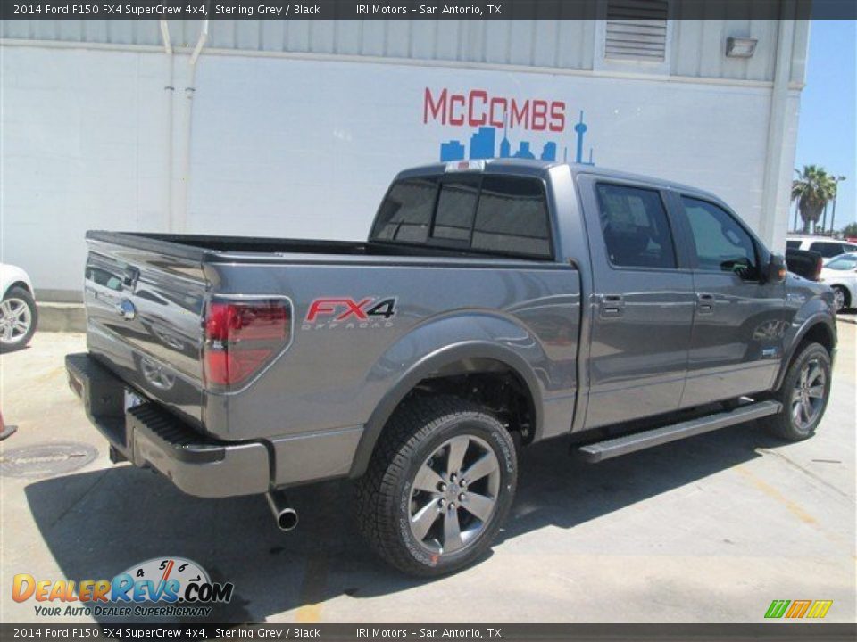 2014 Ford F150 FX4 SuperCrew 4x4 Sterling Grey / Black Photo #9