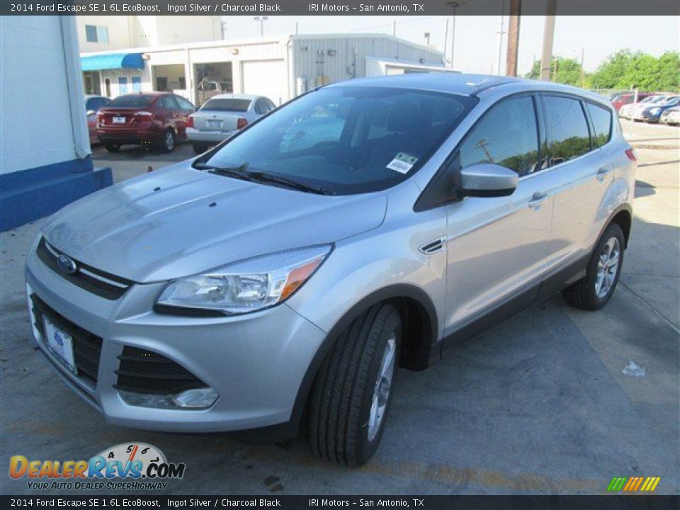 2014 Ford Escape SE 1.6L EcoBoost Ingot Silver / Charcoal Black Photo #1