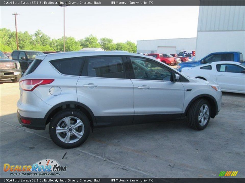 2014 Ford Escape SE 1.6L EcoBoost Ingot Silver / Charcoal Black Photo #3