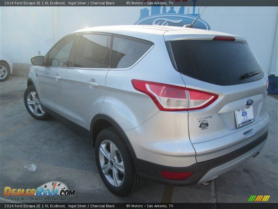 2014 Ford Escape SE 1.6L EcoBoost Ingot Silver / Charcoal Black Photo #6