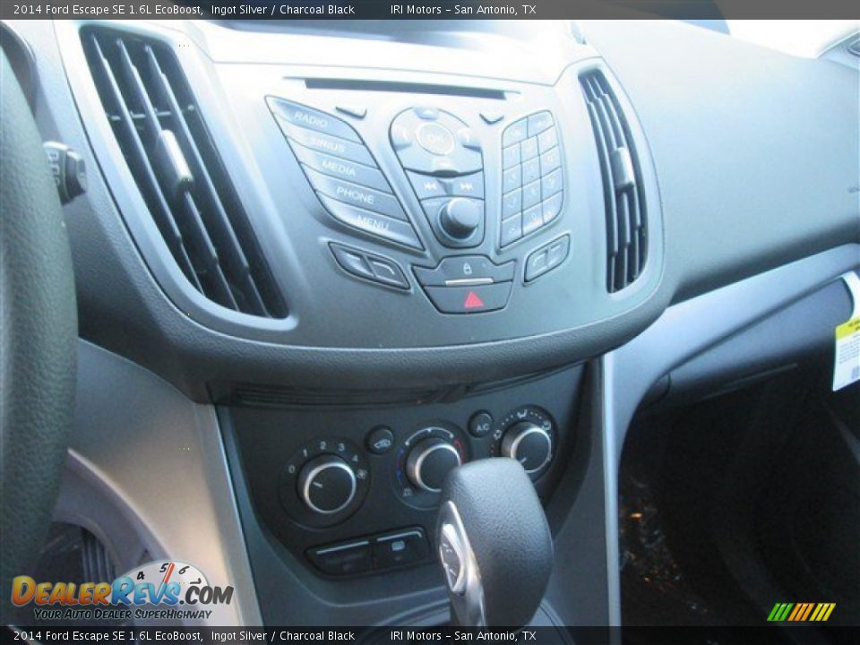 2014 Ford Escape SE 1.6L EcoBoost Ingot Silver / Charcoal Black Photo #9