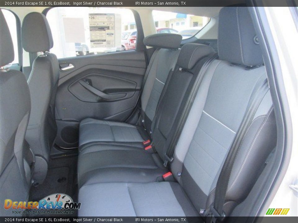 2014 Ford Escape SE 1.6L EcoBoost Ingot Silver / Charcoal Black Photo #10