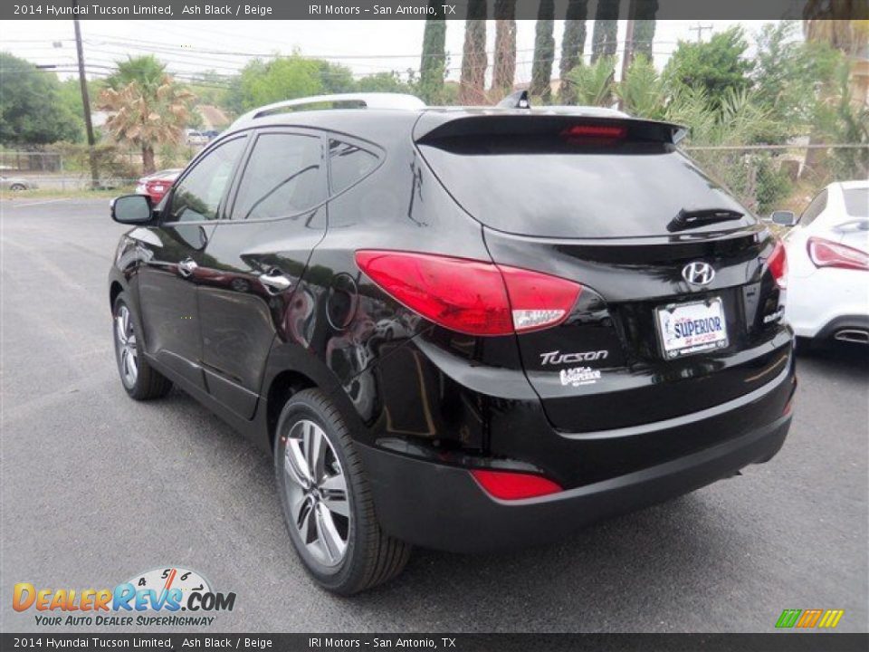 2014 Hyundai Tucson Limited Ash Black / Beige Photo #4