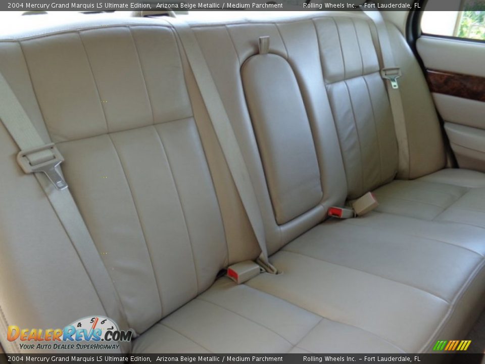 Rear Seat of 2004 Mercury Grand Marquis LS Ultimate Edition Photo #8