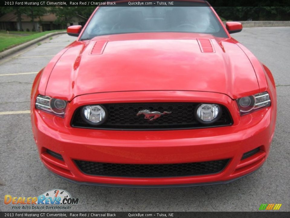 2013 Ford Mustang GT Convertible Race Red / Charcoal Black Photo #4