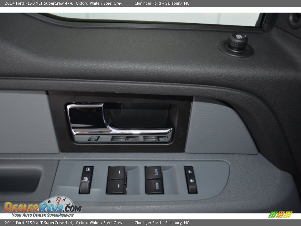 2014 Ford F150 XLT SuperCrew 4x4 Oxford White / Steel Grey Photo #5