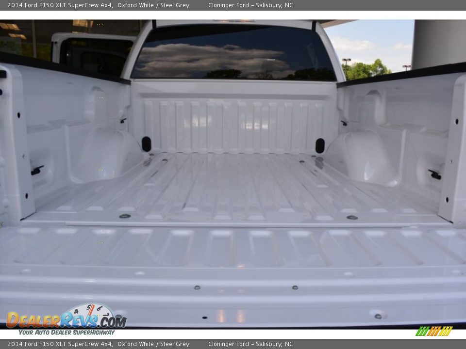2014 Ford F150 XLT SuperCrew 4x4 Oxford White / Steel Grey Photo #9