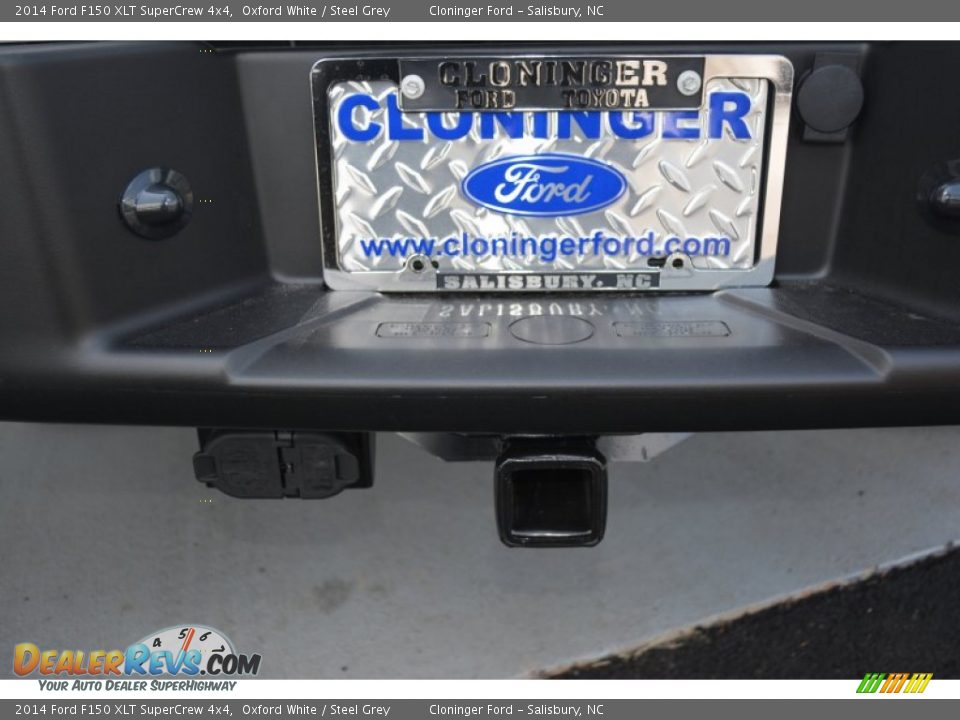 2014 Ford F150 XLT SuperCrew 4x4 Oxford White / Steel Grey Photo #10