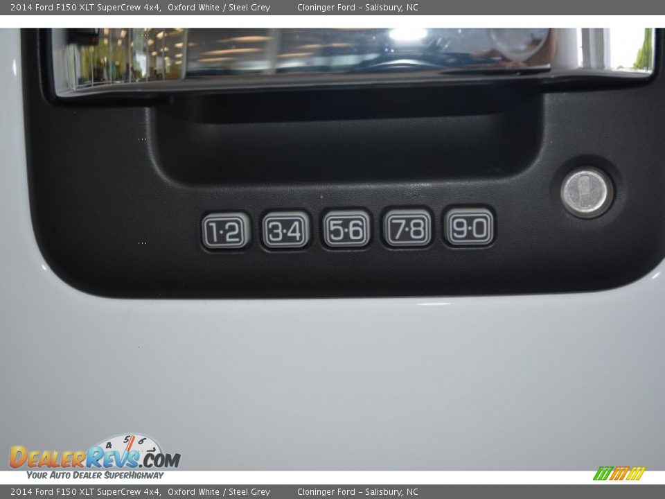 2014 Ford F150 XLT SuperCrew 4x4 Oxford White / Steel Grey Photo #13