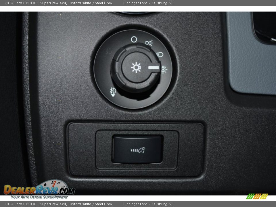 2014 Ford F150 XLT SuperCrew 4x4 Oxford White / Steel Grey Photo #19