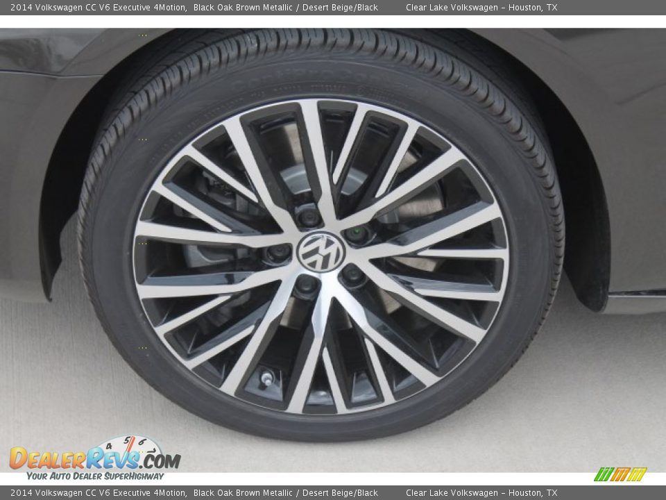 2014 Volkswagen CC V6 Executive 4Motion Wheel Photo #5