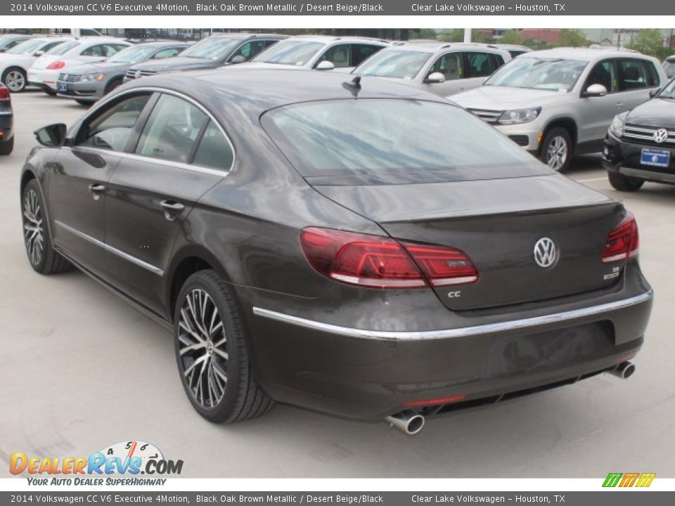 Black Oak Brown Metallic 2014 Volkswagen CC V6 Executive 4Motion Photo #6