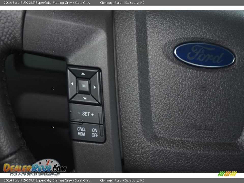 2014 Ford F150 XLT SuperCab Sterling Grey / Steel Grey Photo #14