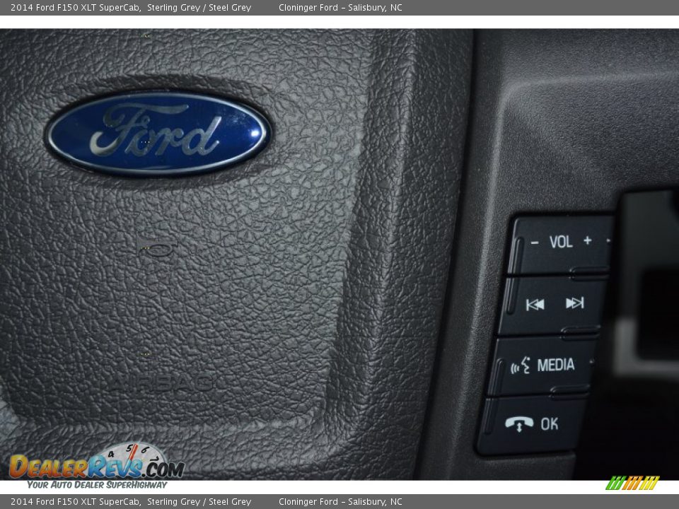 2014 Ford F150 XLT SuperCab Sterling Grey / Steel Grey Photo #15