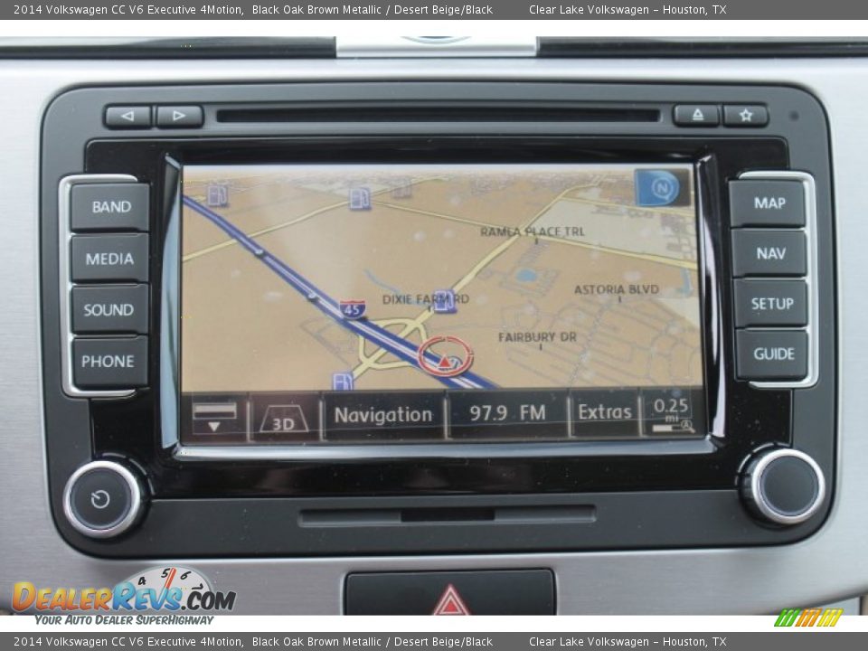 Navigation of 2014 Volkswagen CC V6 Executive 4Motion Photo #14