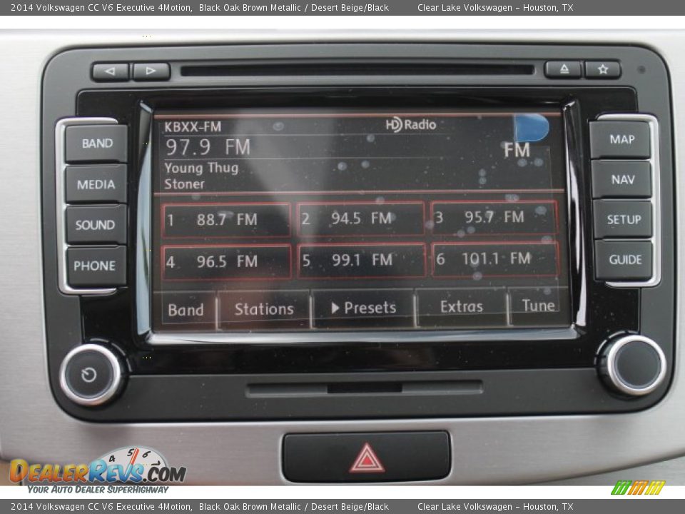 Audio System of 2014 Volkswagen CC V6 Executive 4Motion Photo #15