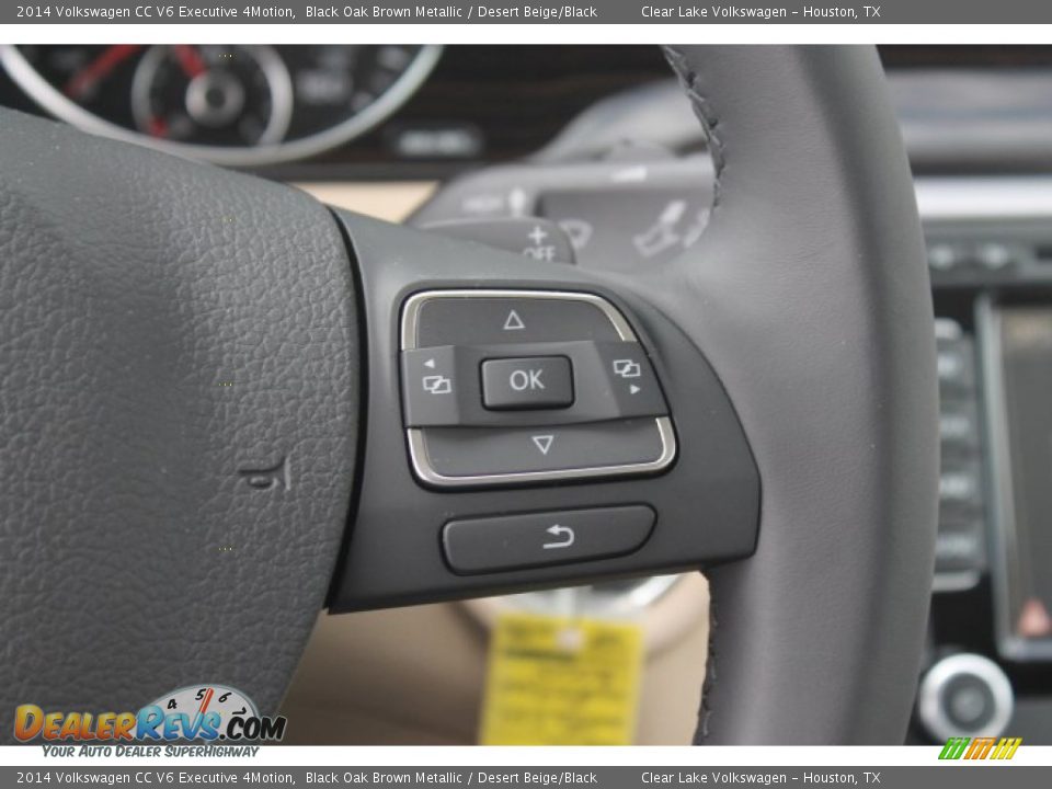 Controls of 2014 Volkswagen CC V6 Executive 4Motion Photo #23