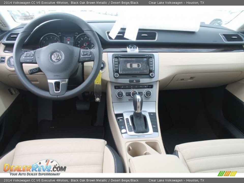 Dashboard of 2014 Volkswagen CC V6 Executive 4Motion Photo #28