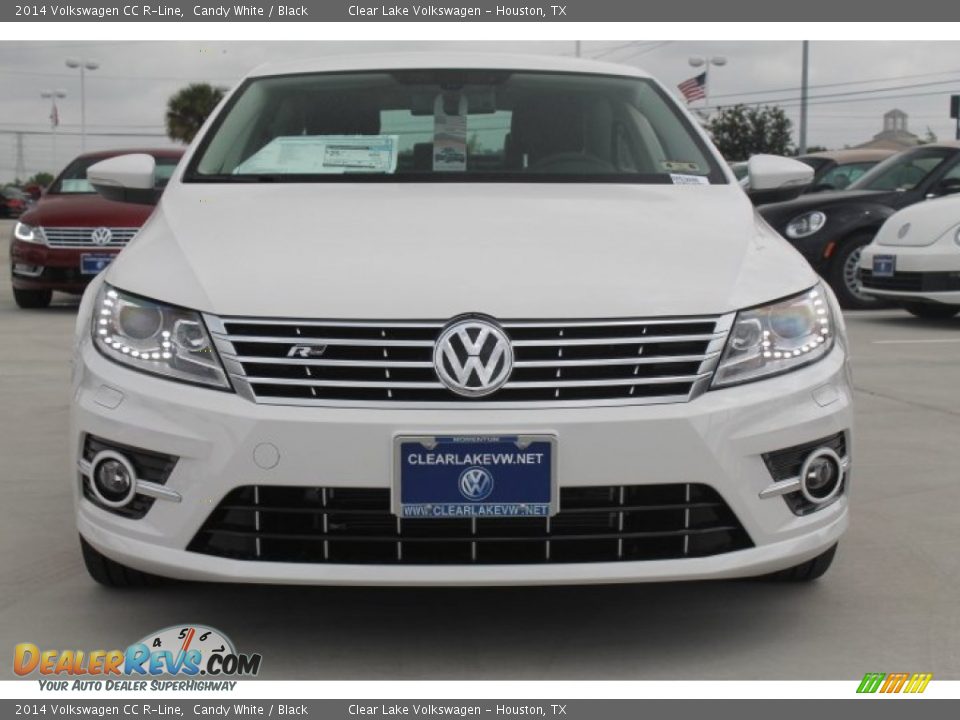 2014 Volkswagen CC R-Line Candy White / Black Photo #2