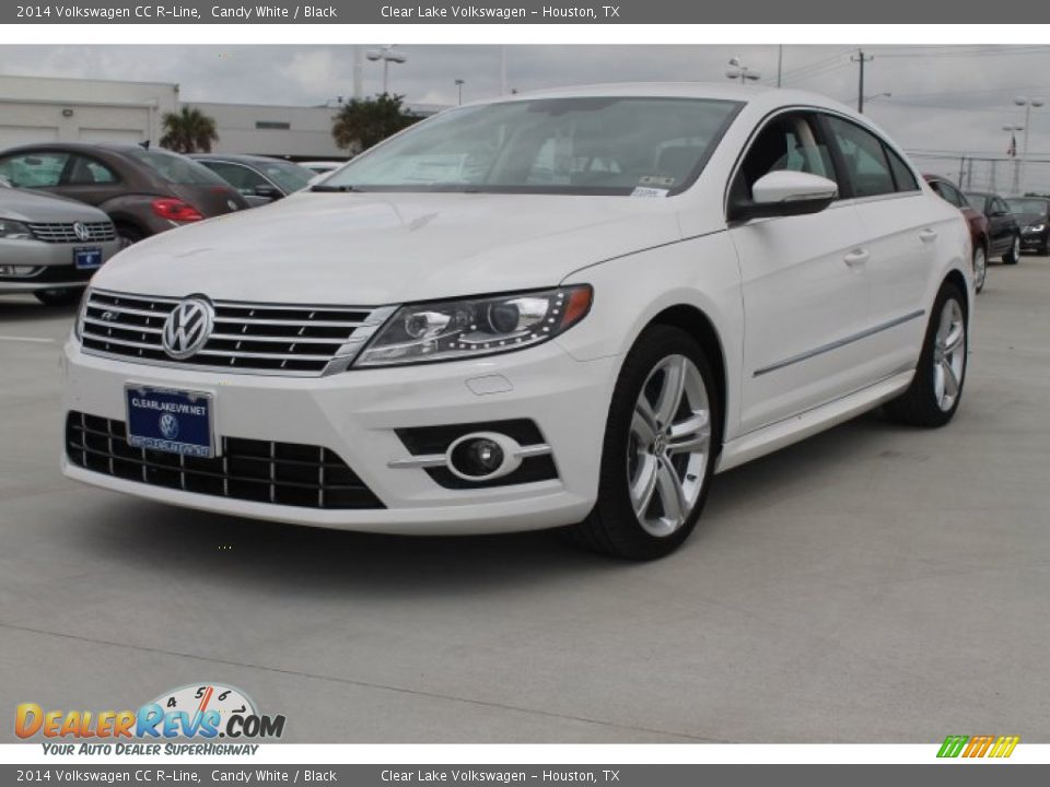 2014 Volkswagen CC R-Line Candy White / Black Photo #3