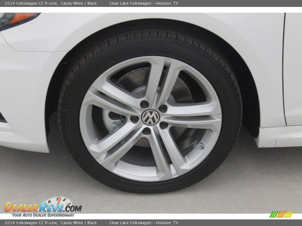 2014 Volkswagen CC R-Line Candy White / Black Photo #5