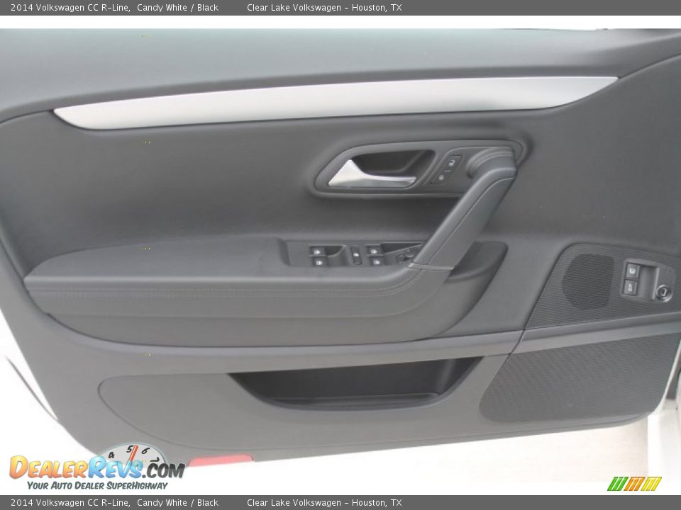 2014 Volkswagen CC R-Line Candy White / Black Photo #8
