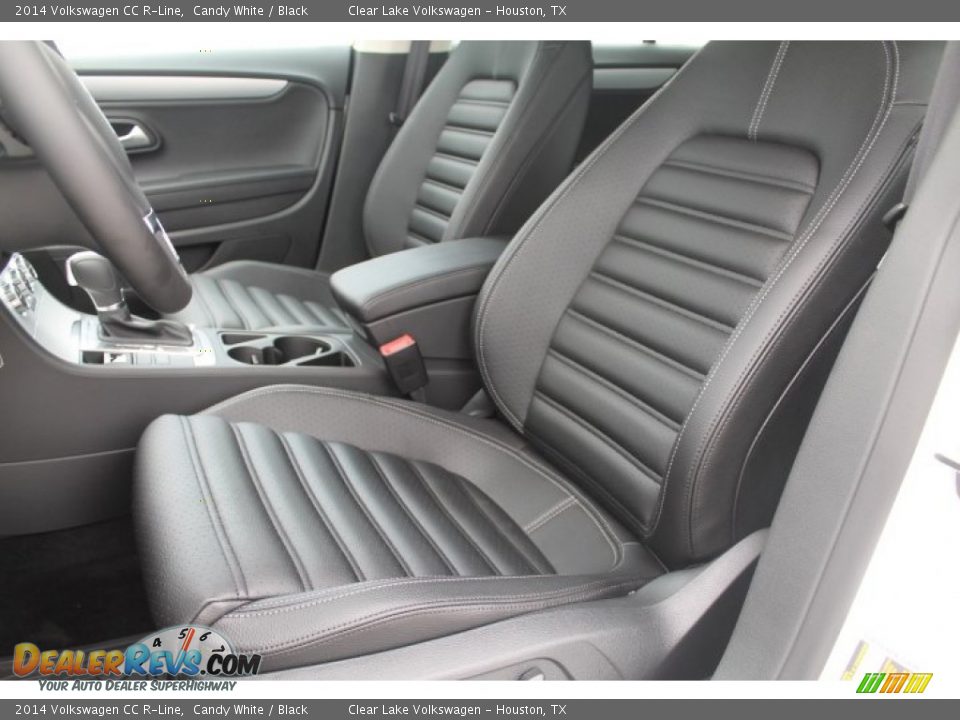2014 Volkswagen CC R-Line Candy White / Black Photo #10