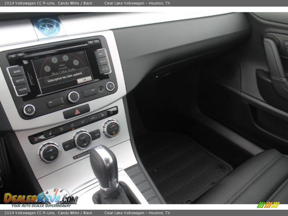 2014 Volkswagen CC R-Line Candy White / Black Photo #11