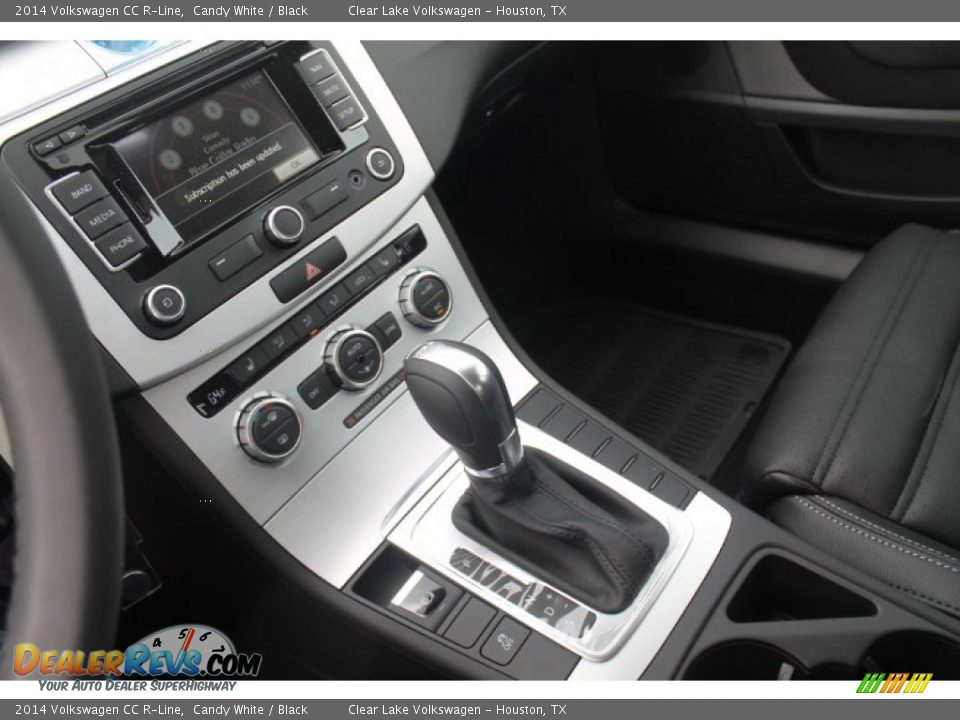 2014 Volkswagen CC R-Line Candy White / Black Photo #12