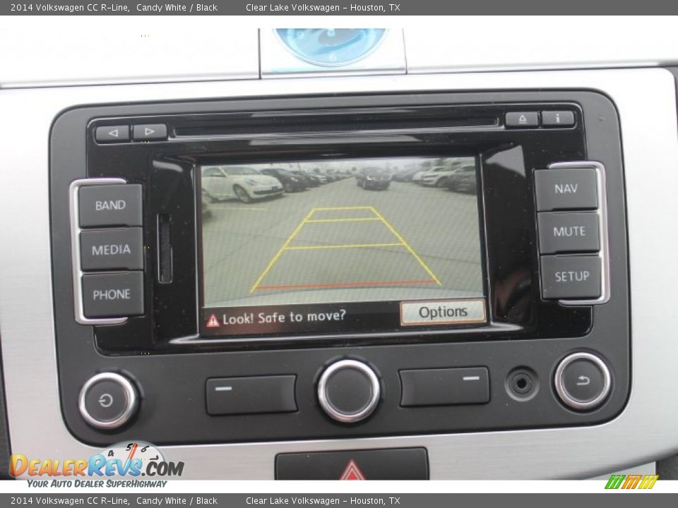 2014 Volkswagen CC R-Line Candy White / Black Photo #15