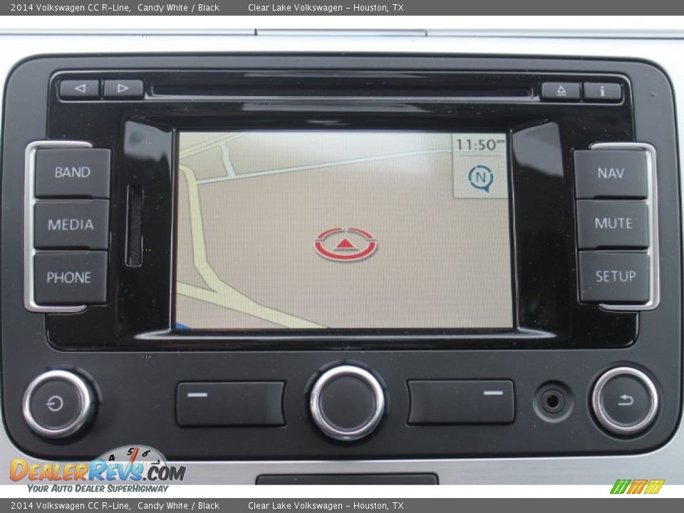 2014 Volkswagen CC R-Line Candy White / Black Photo #16