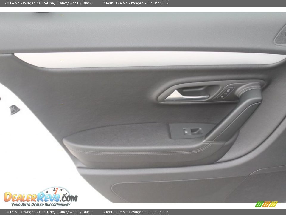 2014 Volkswagen CC R-Line Candy White / Black Photo #26
